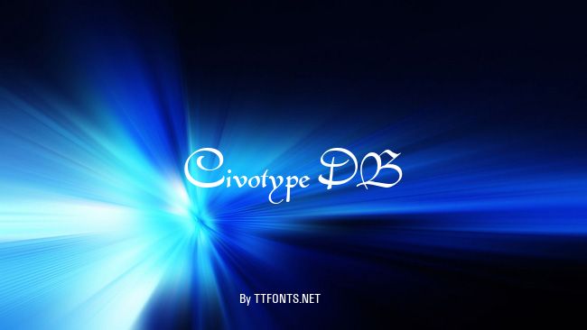 Civotype DB example